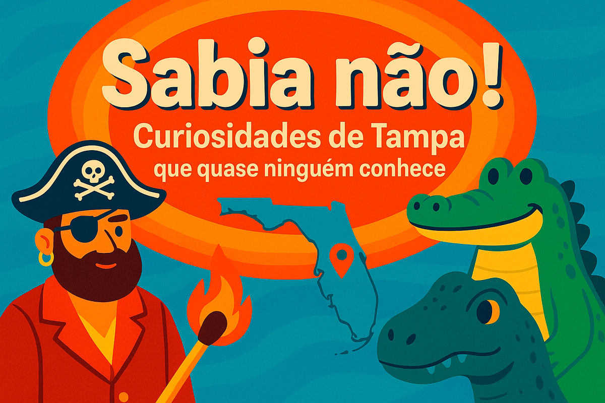 🧠 “Sabia não!” – 7 Curiosidades de Tampa Que Quase Ninguém Conhece