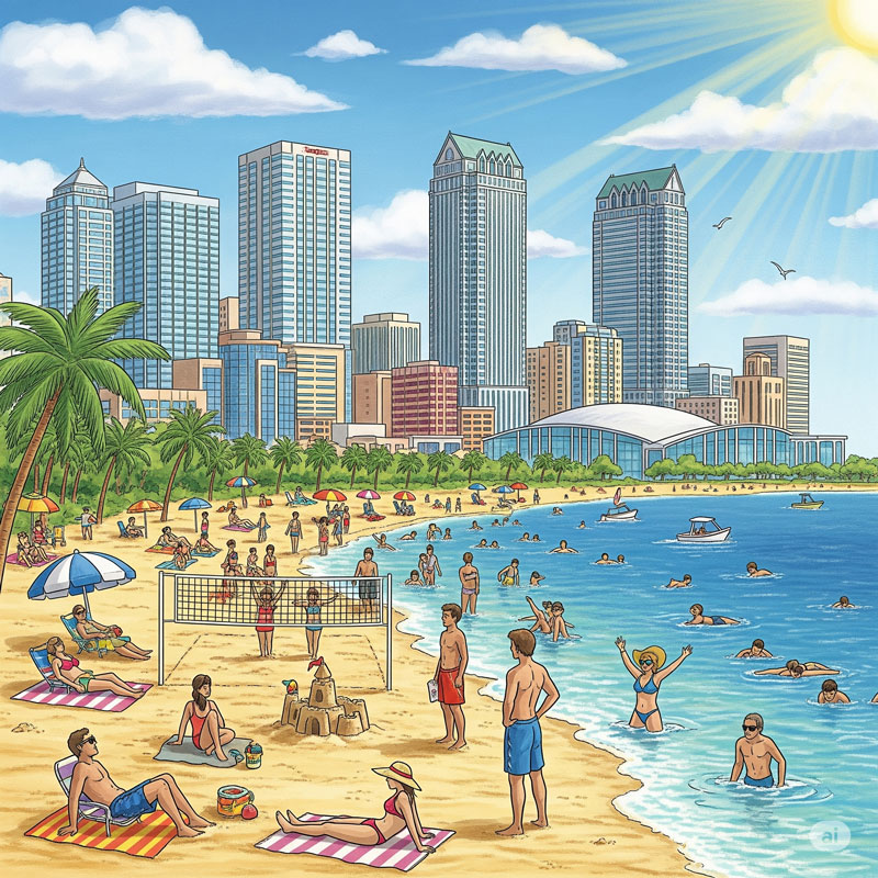 O Verão em Tampa Bay: Sol, Diversão e Aventuras Inesquecíveis ☀️