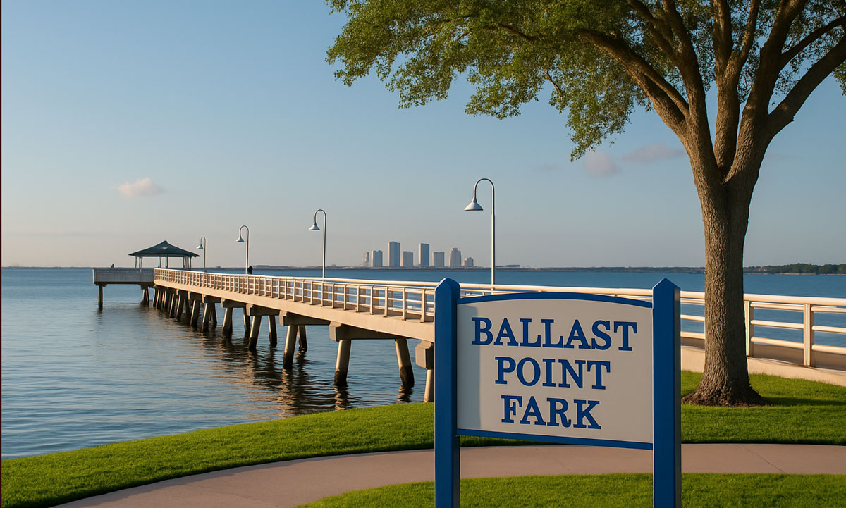 🌴 Ballast Point Park: O Segredo Mais Charmoso de Tampa Está Aqui!