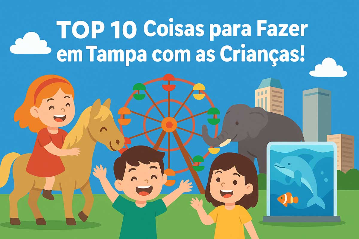 🎡 Top 10 Atrações para Crianças em Tampa 🎢🐧🌴