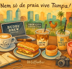 ☕ 5 Cafés em Tampa Perfeitos para curtir um café com estilo 